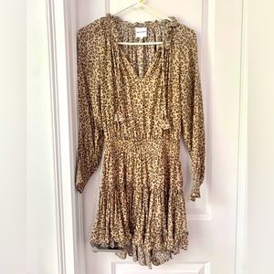 Flirty leopard print dress by Skylar & Madison